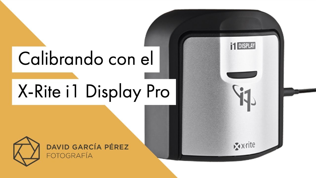 Calibrando una pantalla con el X-Rite i1 Display Pro