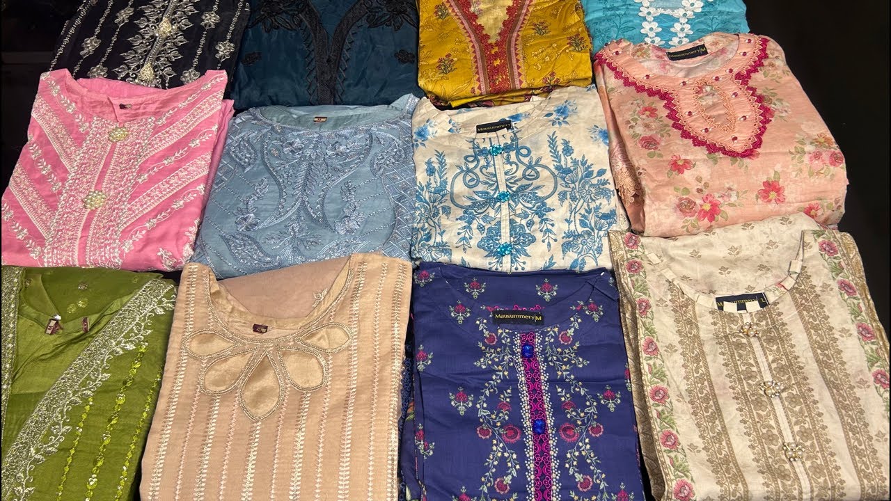 New arrivals specially for eid and ramzan at AZ Textiles By Zoya Syed in live