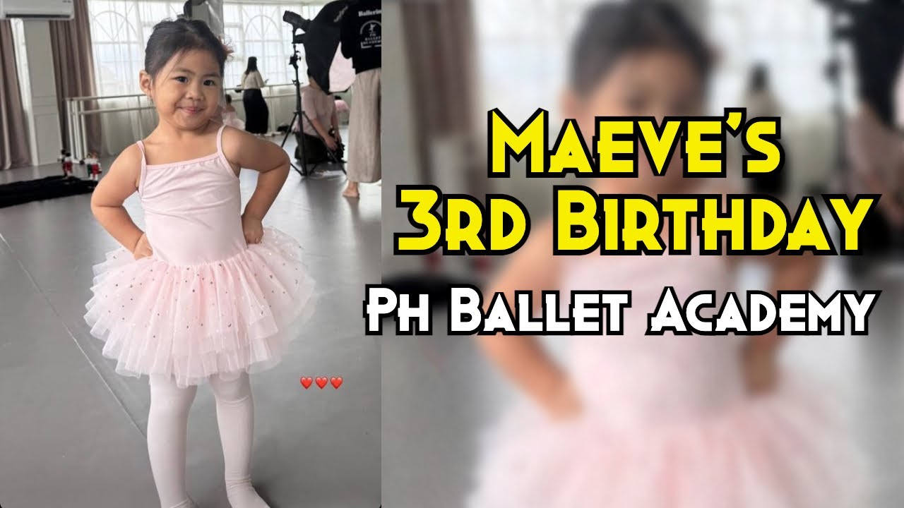 Maeve's 3rd Birthday at Ph Ballet Academy!