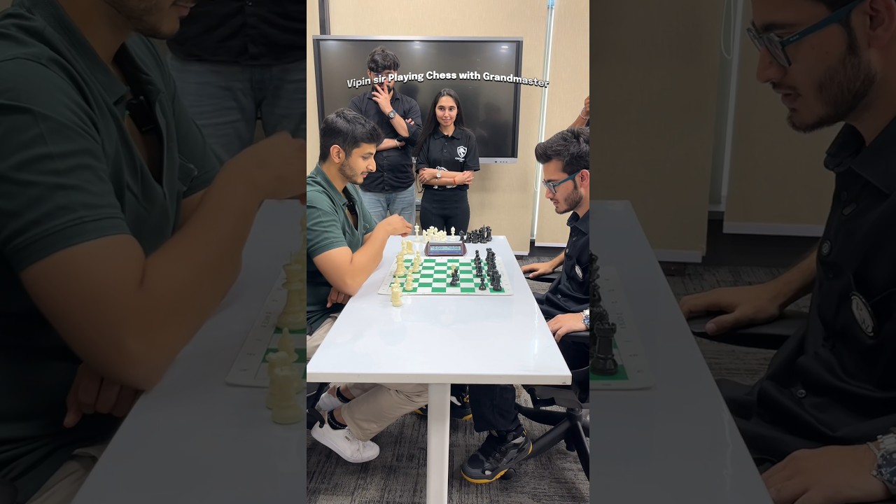 2 moves mein hi game over 😂♟️ #pw #vipinsir