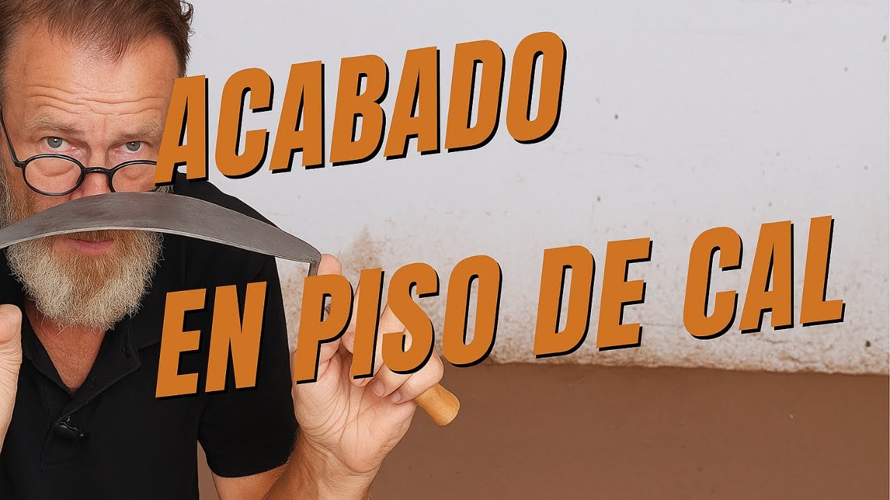 Cómo hacer un ACABADO de CAL sobre PISO de CAL paso a paso
