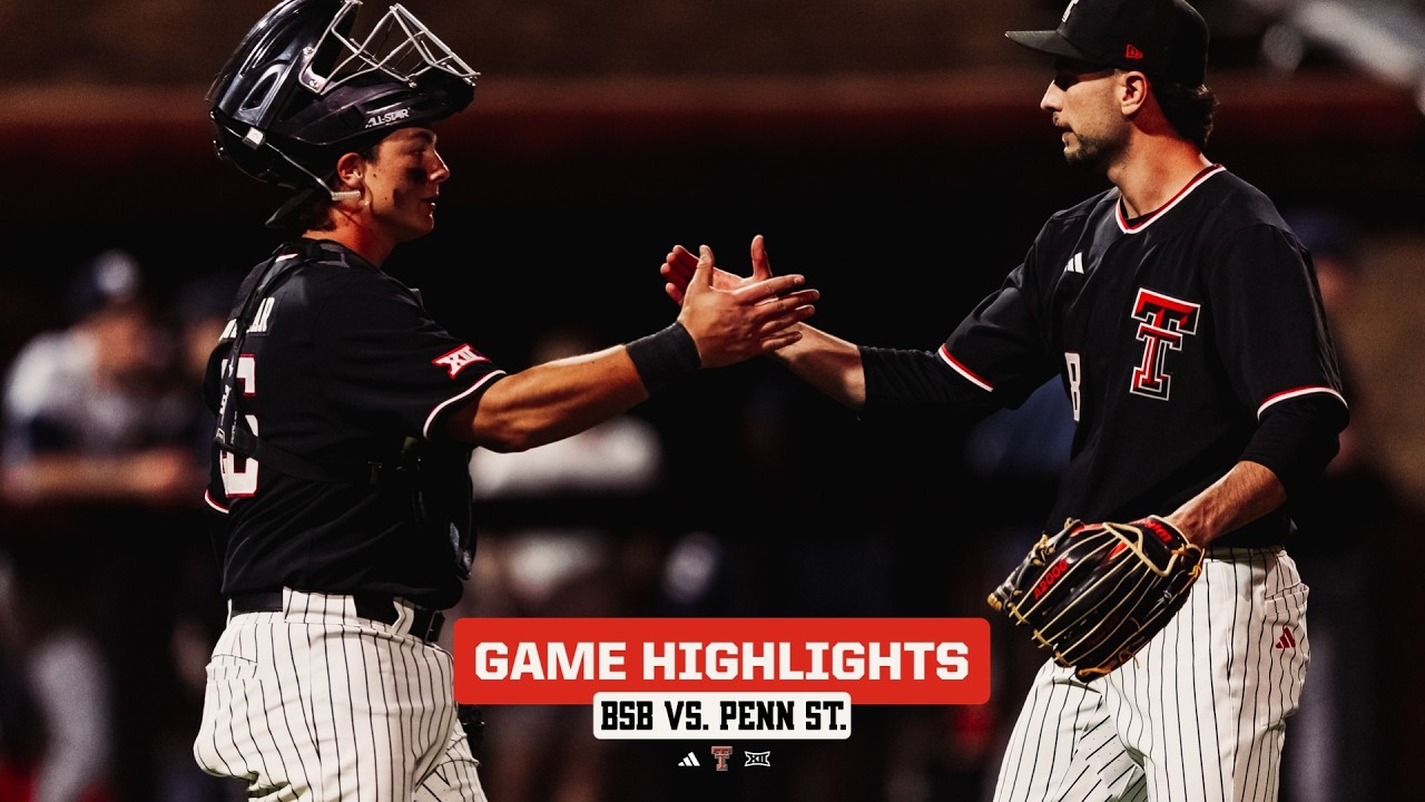 Texas Tech Baseball vs. Penn St.: Highlights | March 6th, 2026