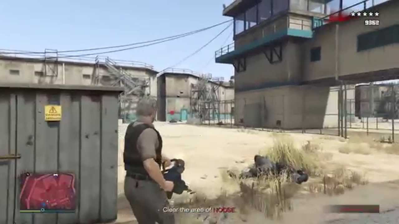 GTA Online Heist - Prison Break (Elite Challenge, Hard, Free Aim, 4m29sec)