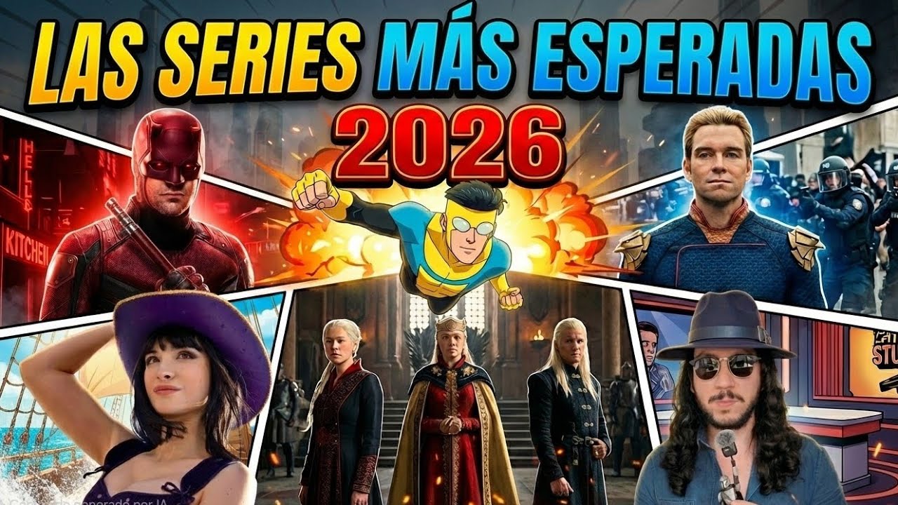 📺 Las SERIES más esperadas 2026 🤯👀