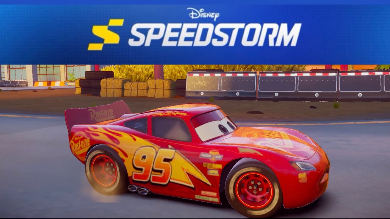 Lightning McQueen | Drift Speedway Frenzy | Disney Speedstorm