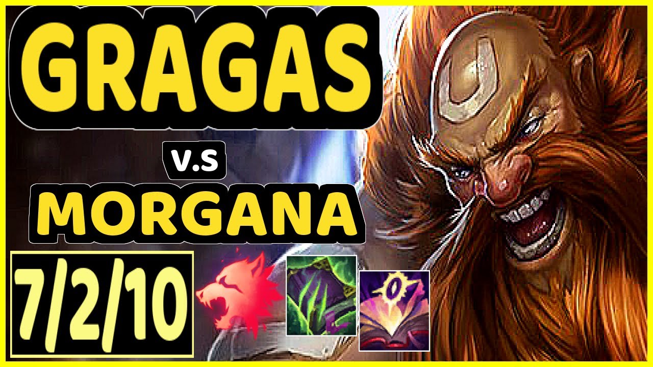 GRAGAS vs MORGANA - 7/2/10 KDA JUNGLE CHALLENGER GAMEPLAY - EUW