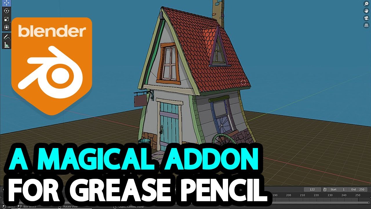 Blender Grease Pencil Addon l Sketchn'Carve