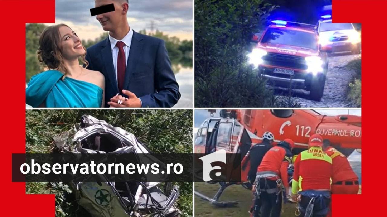 Primele imagini cu epava în care patru tineri şi-au pierdut viaţa, în tragedia din Masivul Iezer