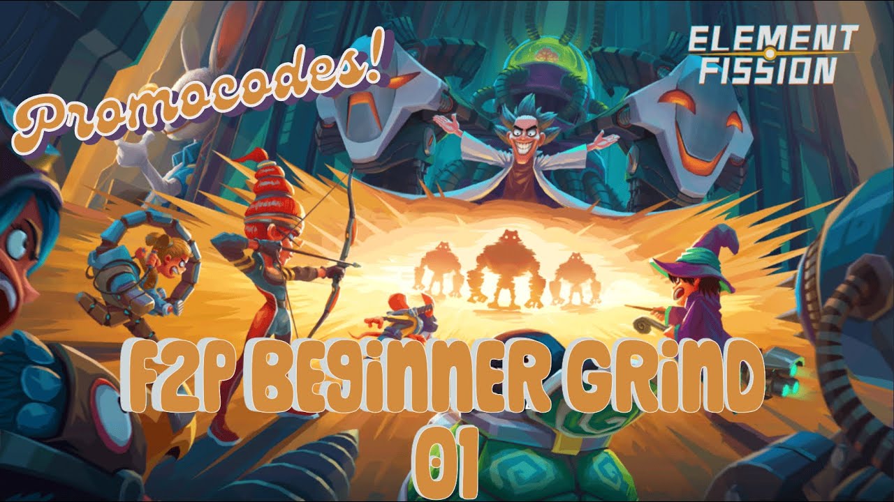 Mein erstes Video!! Element Fission: F2P Beginner Grind 01 - Promocodes