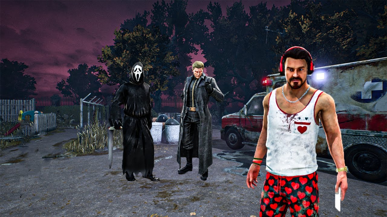 DBD | Survivor Gameplay Against Wesker & Ghostface (No Commentary)