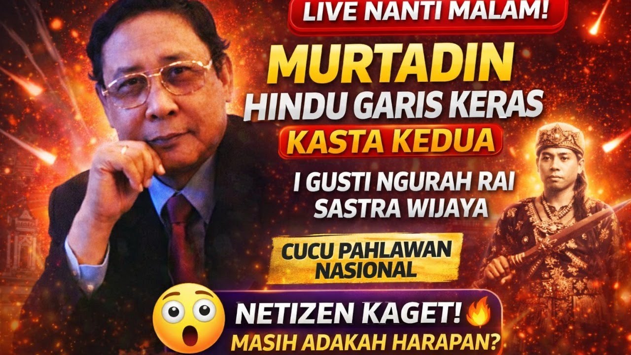 Lahir dari Kasta Kesatria & Keluarga Pahlawan… Tapi Pilih Jalan Ini | Curhatan Murtadin (LIVE)
