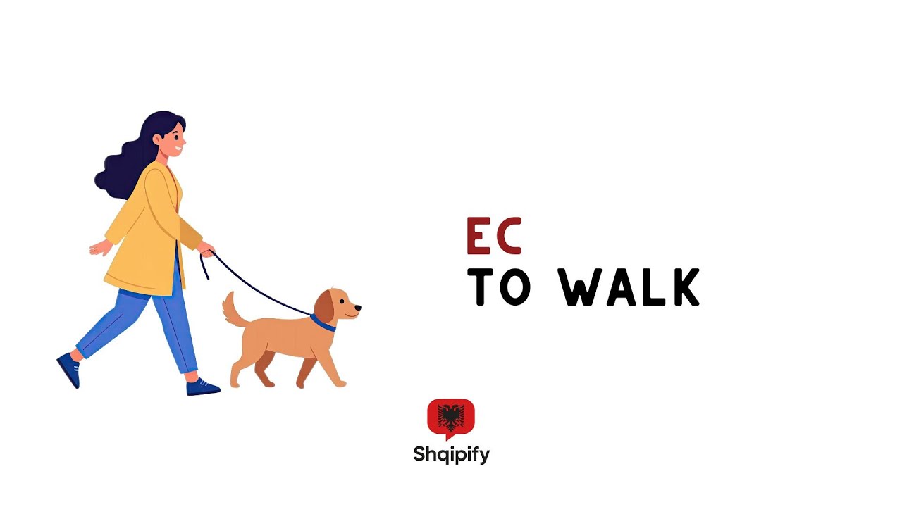 Learn the Albanian Verb “Ec” | Meaning, Conjugation & Example Sentences