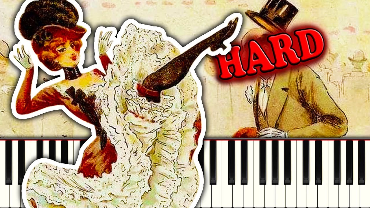 THE CAN-CAN - Piano Tutorial