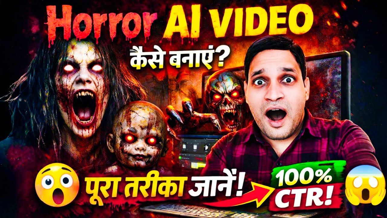 How to Make Viral Horror AI Videos in Minutes Full Course (Part - 1)