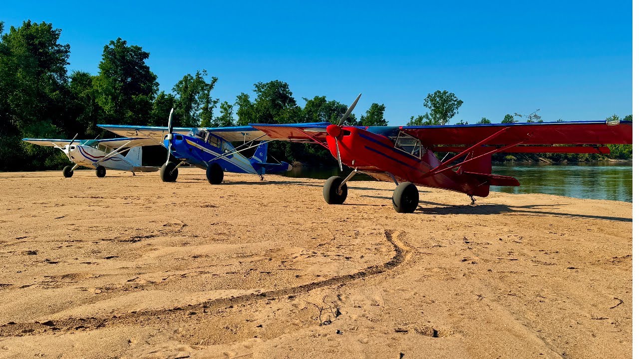 Tragic ending for me...Airplane backcountry adventure in a Kitfox, Citabria, and Stinson. @DJI