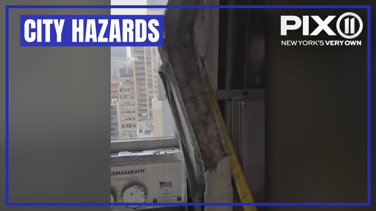 Worker describes conditions inside caving in Midtown building