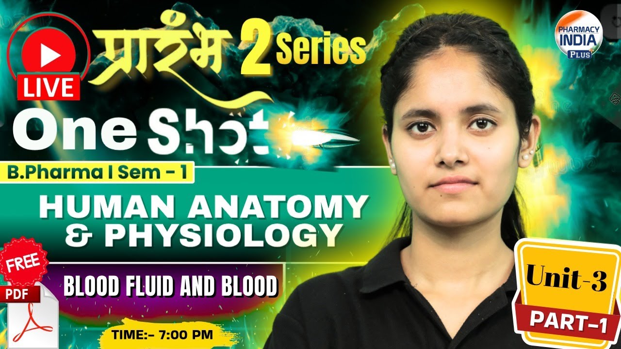 Body Fluids & Blood | HAP | Part - 2 | Unit - 3 | Sem - 1 | B.Pharm