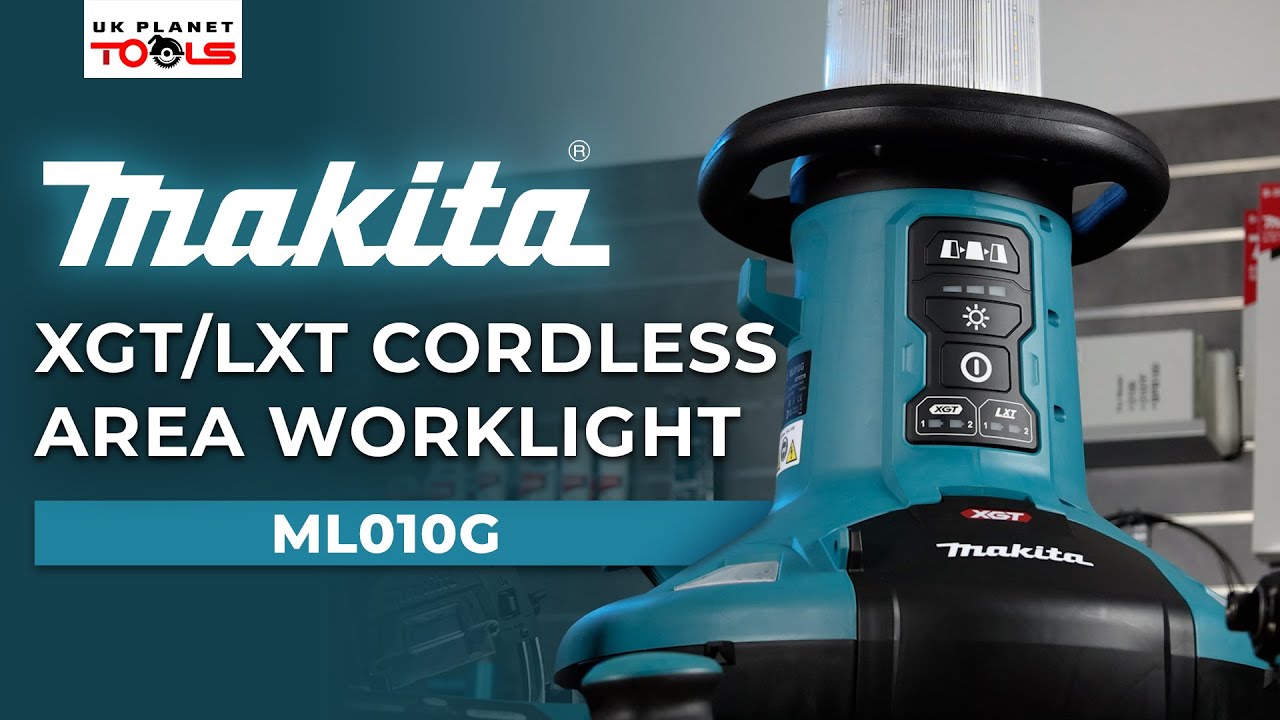 Makita Cordless Area Worklight 40V XGT / 18V LXT (ML010G) | UK Planet Tools