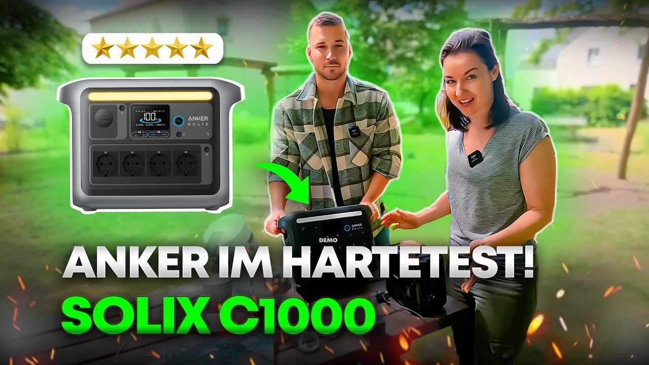 Anker Solix C1000 X Powerstation: Kaffee & Toast!