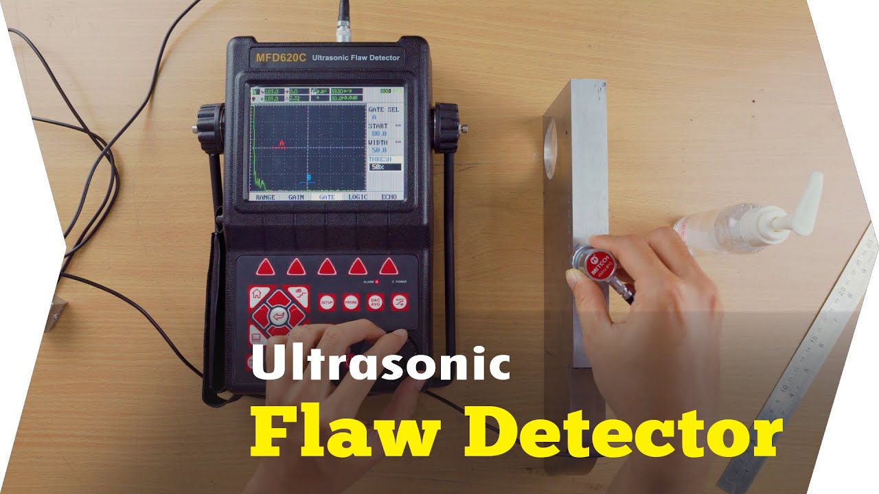 Cara Pakai Ultrasonic Flaw Detector