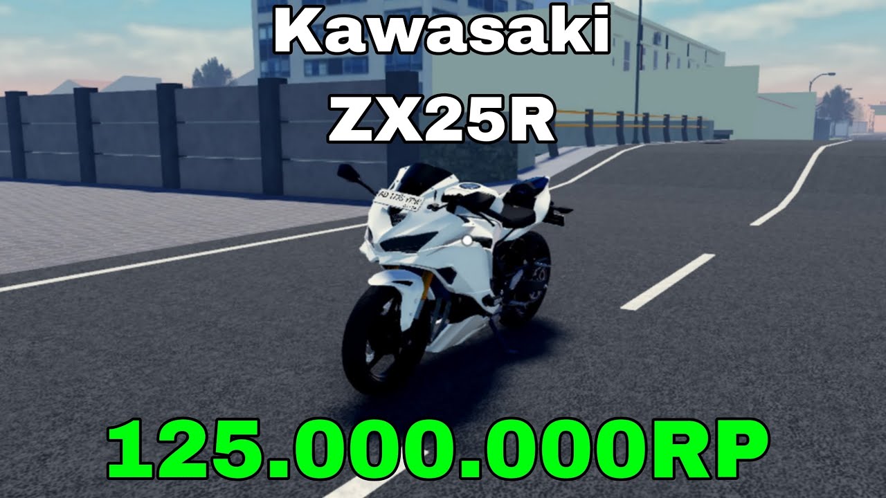 Roblox Drag Drive Simulator Kawasaki ZX25R Showcase