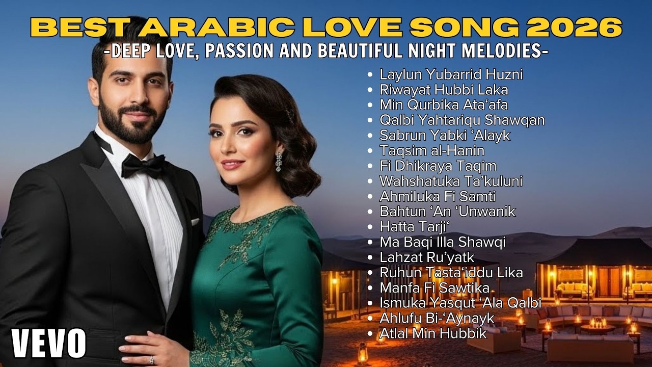 The Most Beautiful Arabic Love Songs – Emotional Romantic Music from the Heart of the Middle East