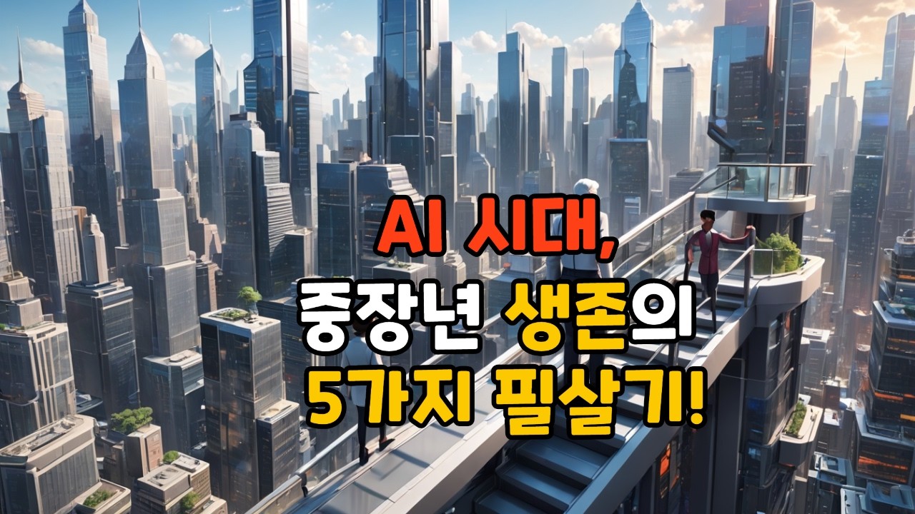 AI 시대, 중장년이 절대 뒤처지지 않는 5가지 생존 전략