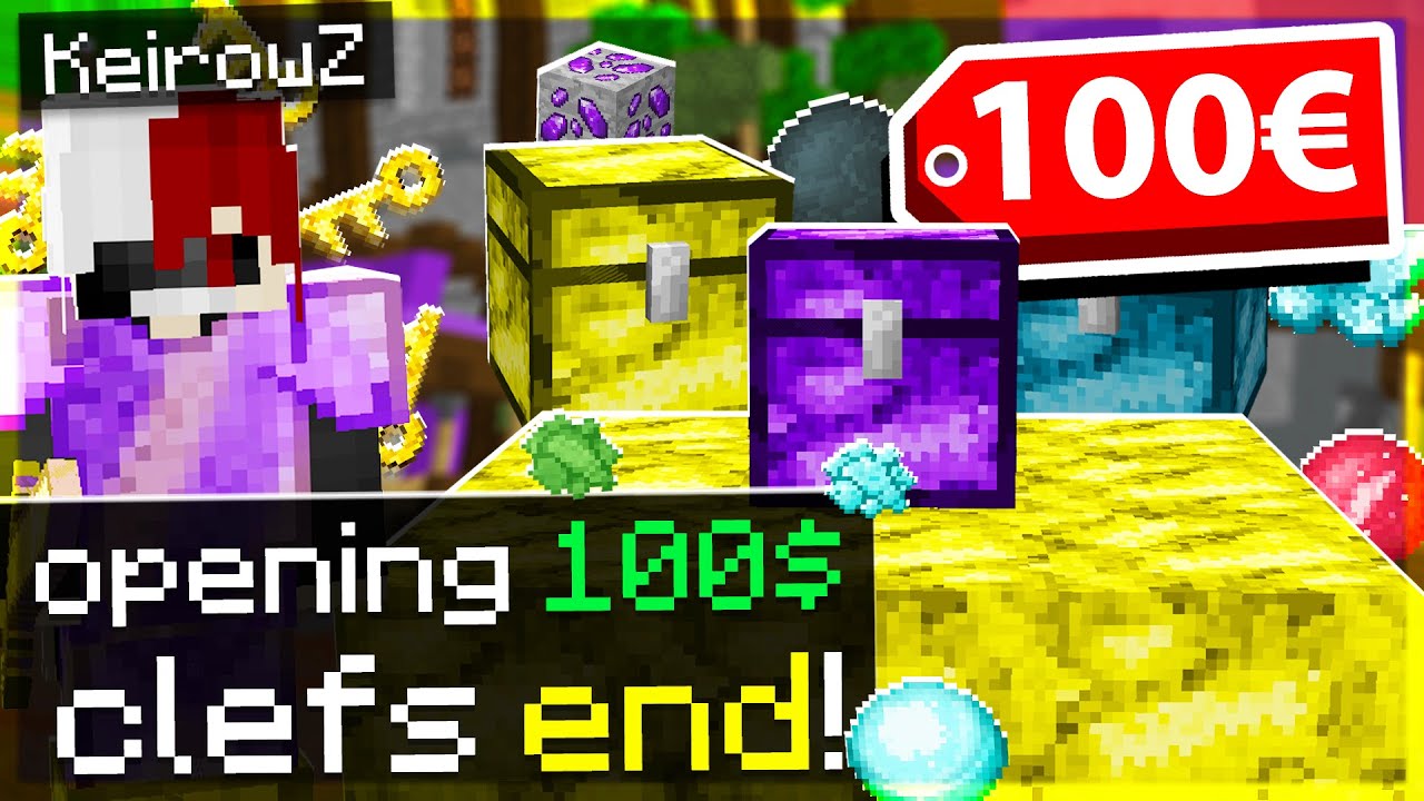 J'AI OUVERT 100€ DE CLÉS END (ENCORE OUI...) - Nexion V6 Ep1 | Minecraft Faction Moddé
