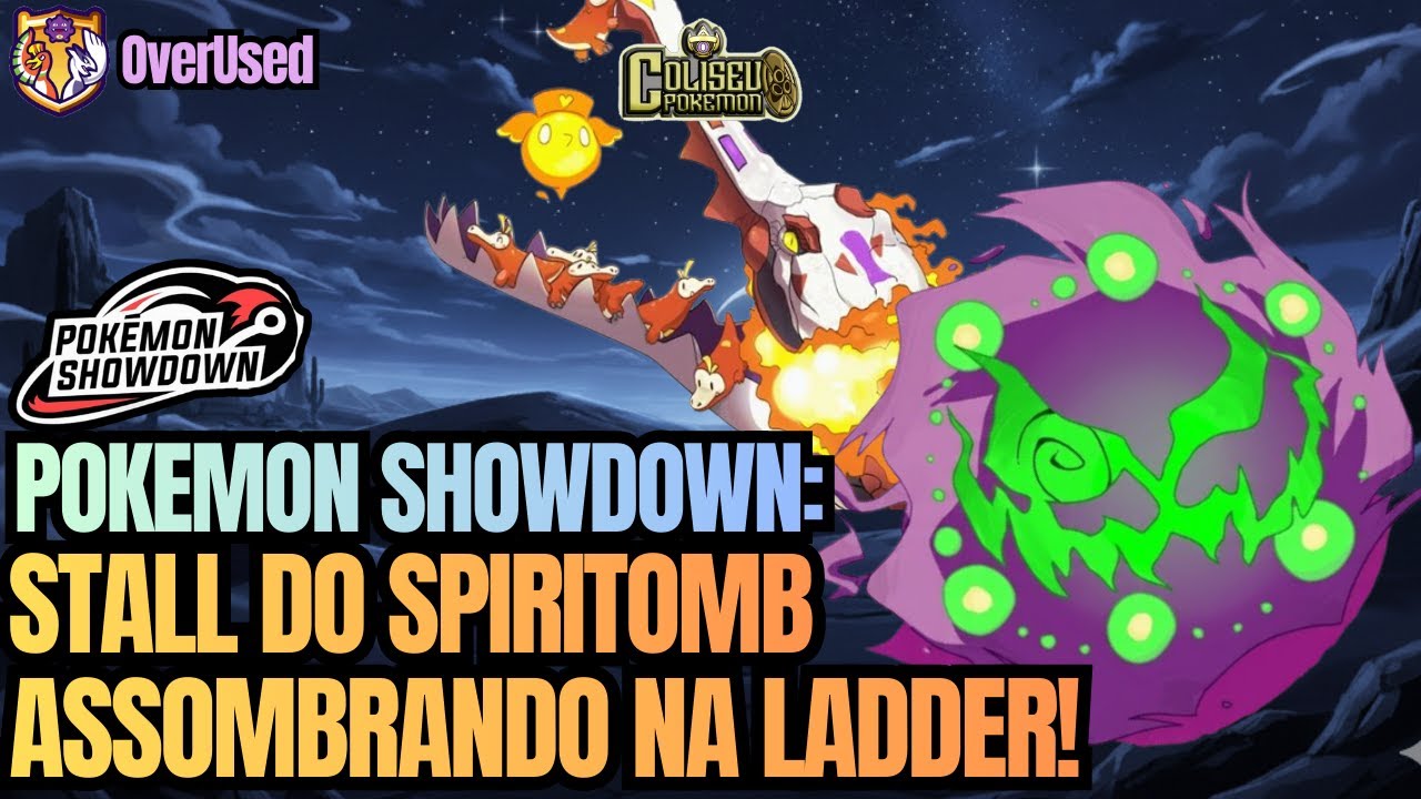 Pokemon Showdown: Spiritomb e Cia Vieram Assombrar Nesse Stall Team! 