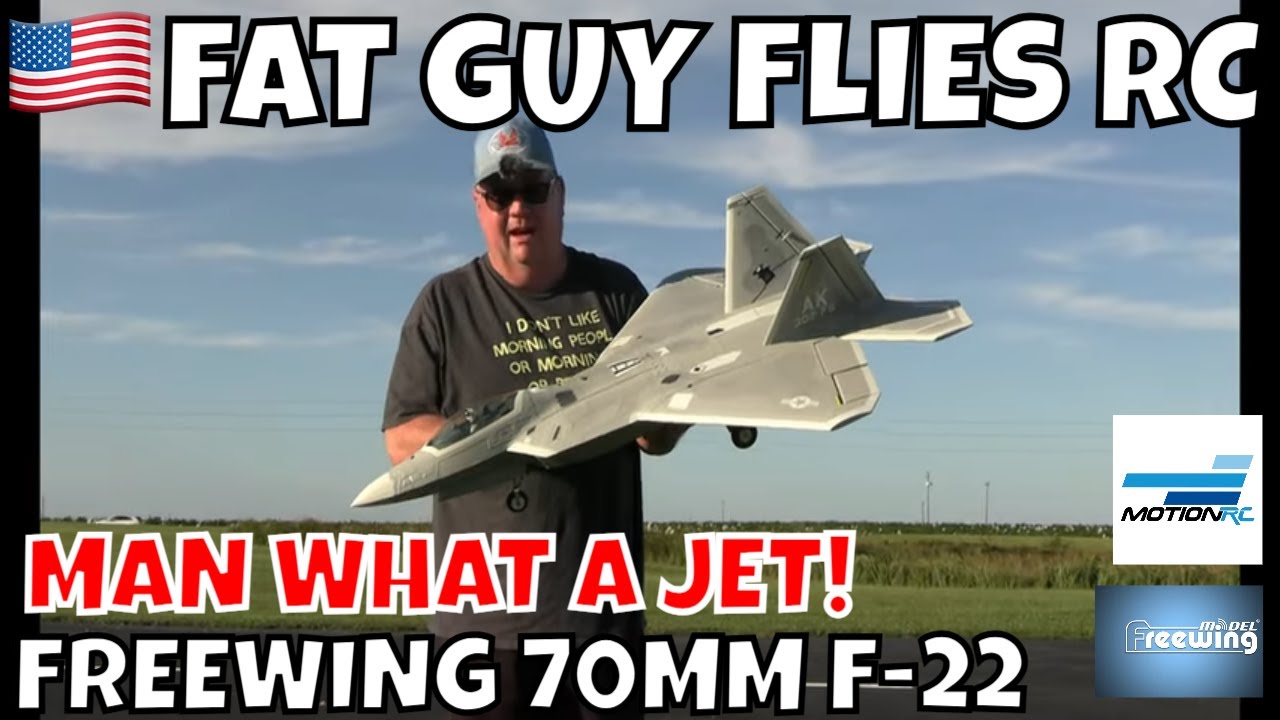 FREEWING 70MM F-22 WHAT A JET by FGFRC #aviation #rcjets #aircraft #rc