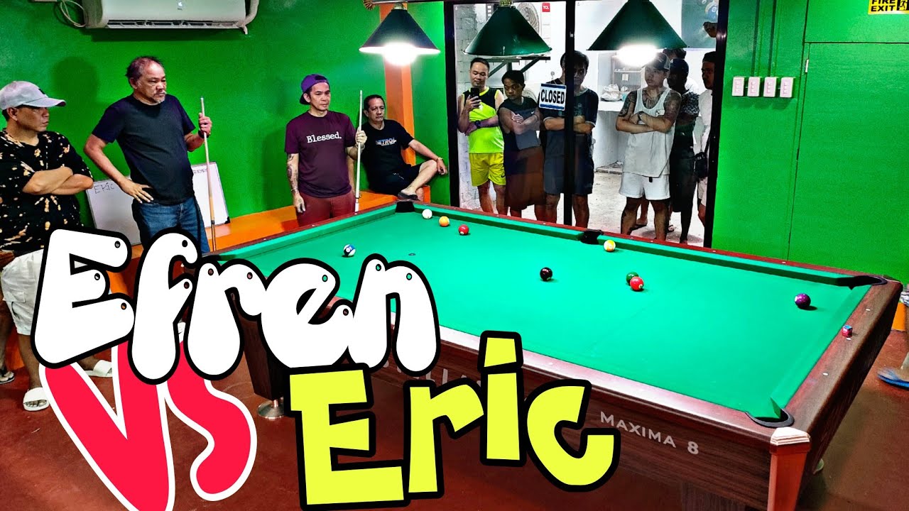 EFREN BATA REYES vs ERIC HARRISON RACE 18 [PAREHAS] @MANILA