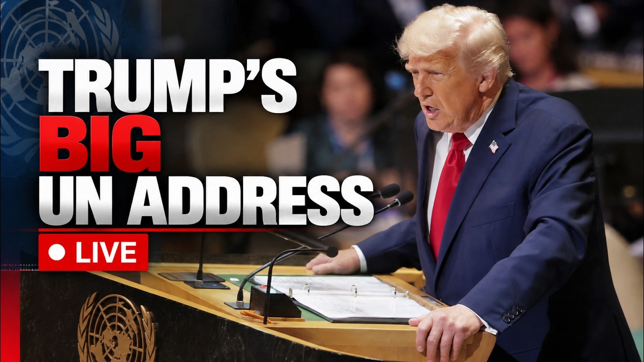 Trump UN Speech LIVE | President Trump Addresses UN General Assembly 2026 | UNGA 2026