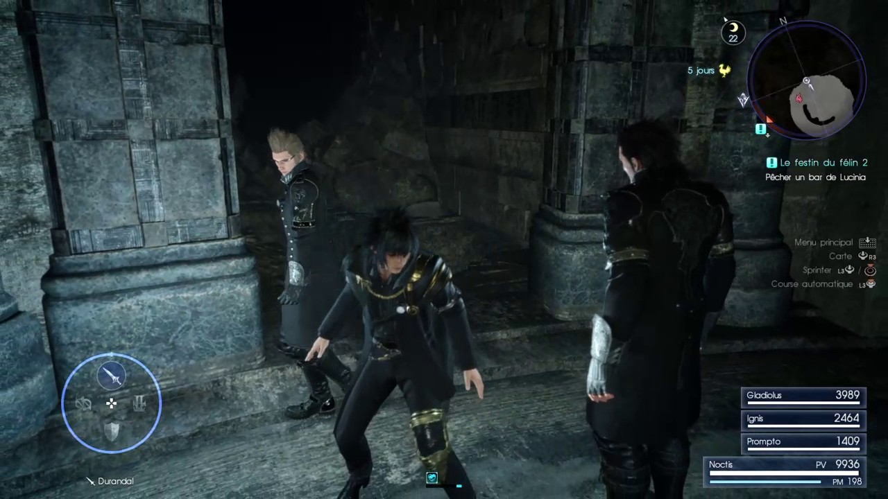 Final fantasy 15 [donjon:tour de costlemark] arme fantôme