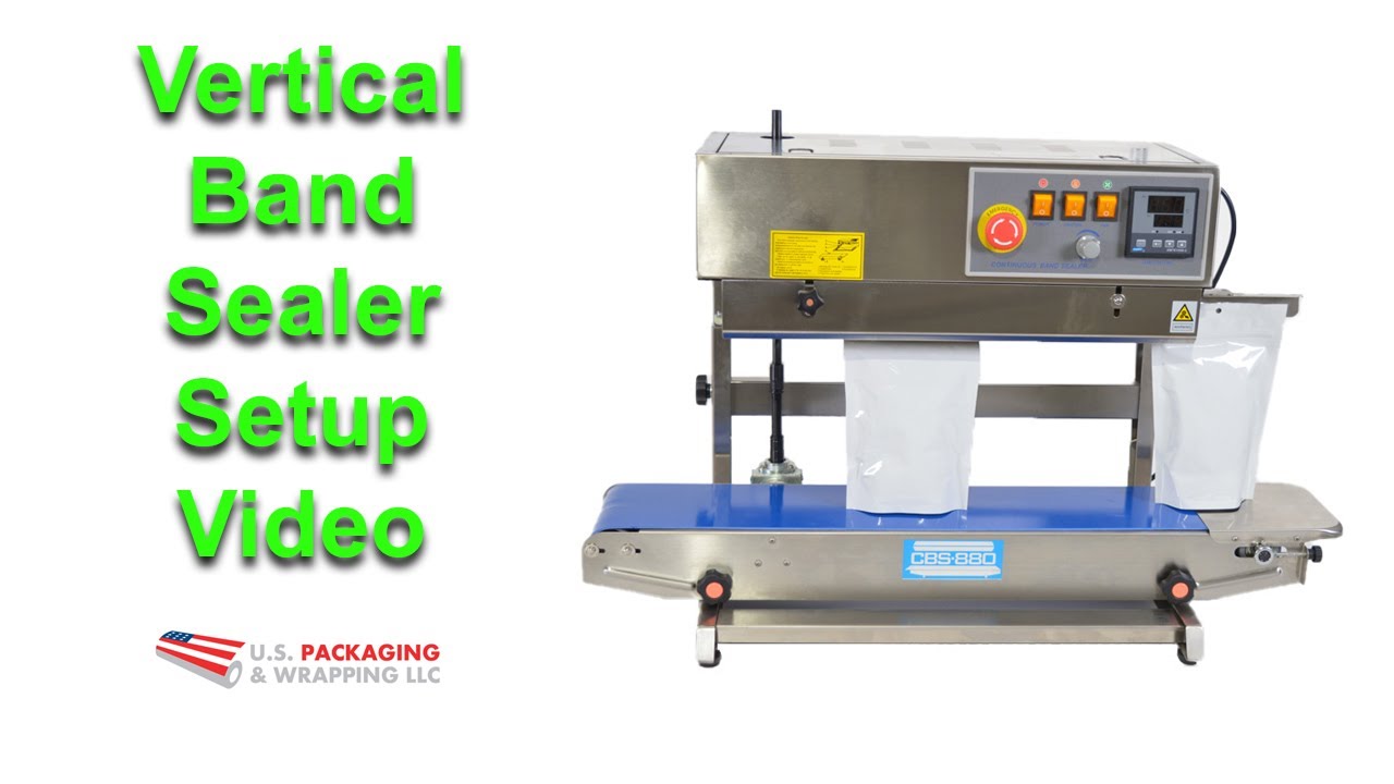 Vertical Band Sealer Setup