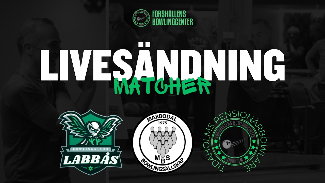 Forshallens Bowlingcenter - Seriespel 28/9