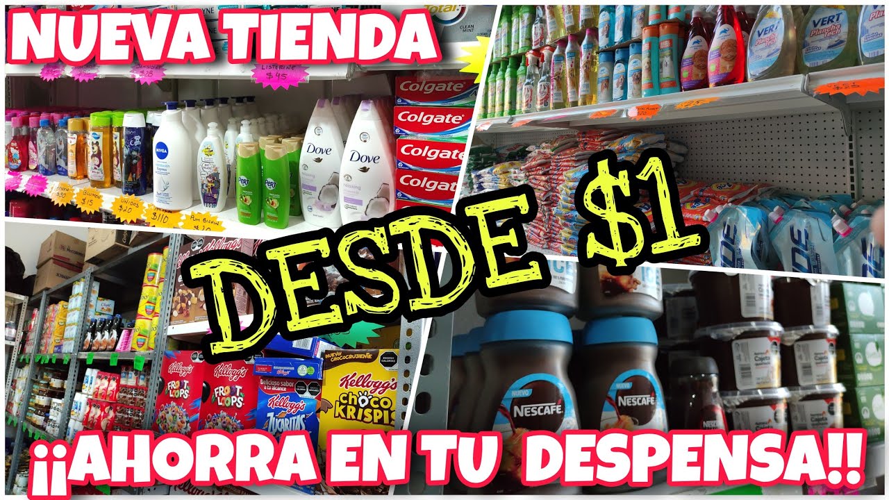 🤯Mercancía desde $1😱Productos del Super🛒mucho MÁS BARATOS🤑Ahorra en despensa😉Remate de abarrotes👌🏻