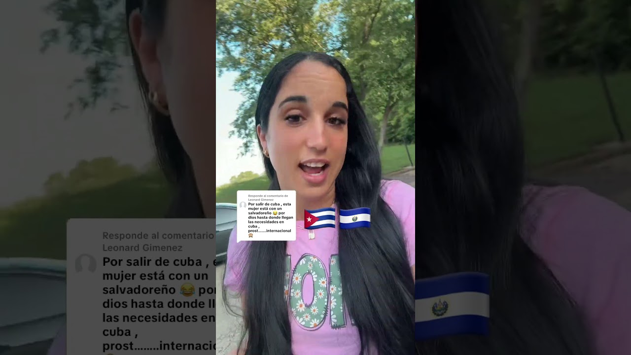 Me llamaron Prosti por estar con un salvadore&ntilde;o por ser cubana#couple #elsalvador #cuba  #love