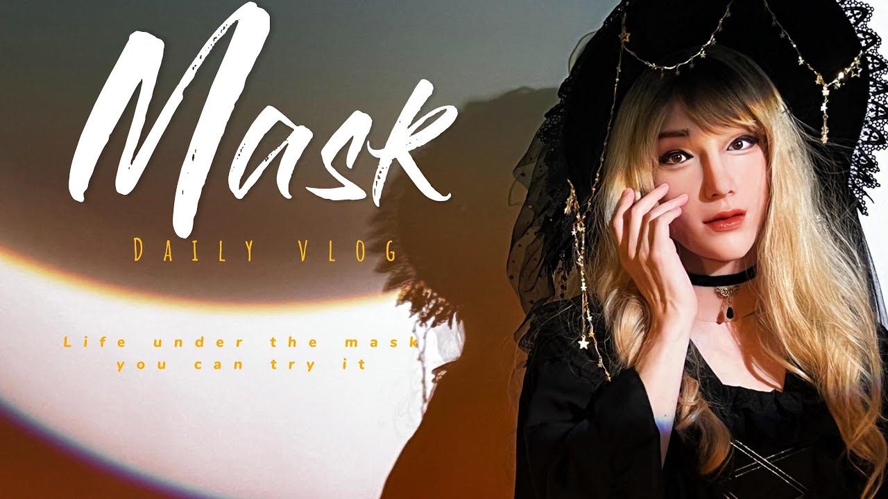Experience a day in a human skin mask!