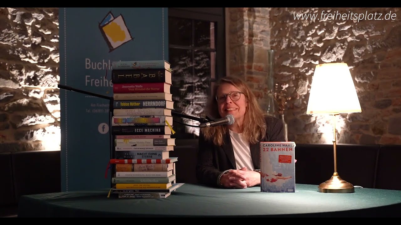 Literarische Herbstlese 2023: 22 Bahnen - Caroline Wahl