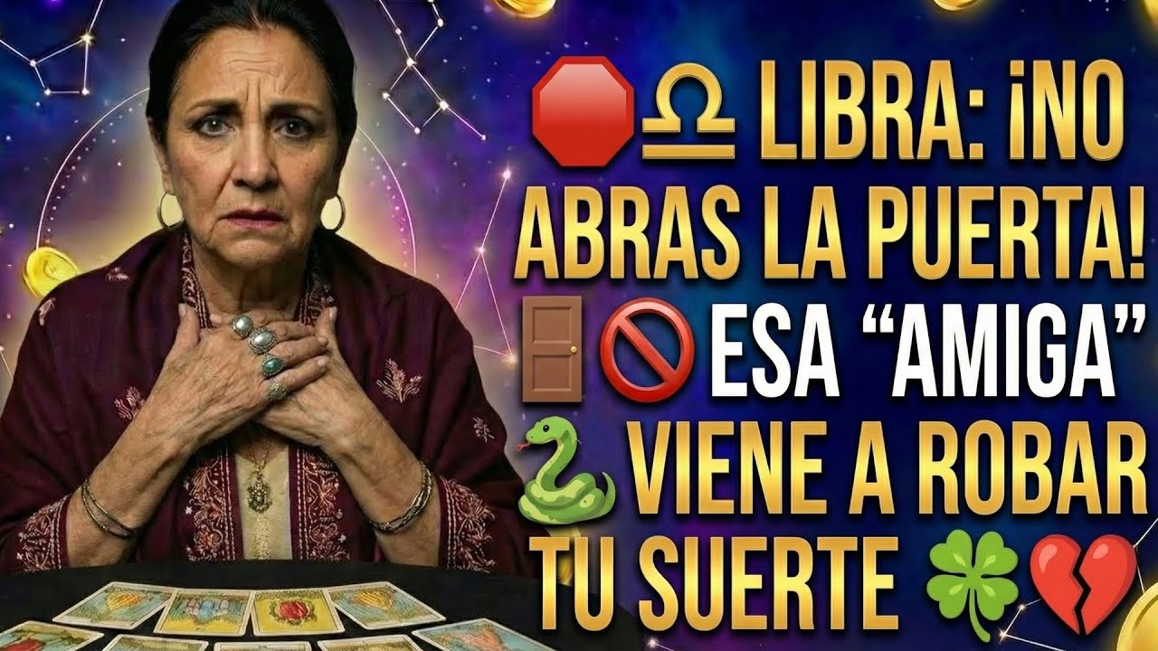 🛑♎ LIBRA: ¡NO ABRAS LA PUERTA! 🚪🚫 ESA 