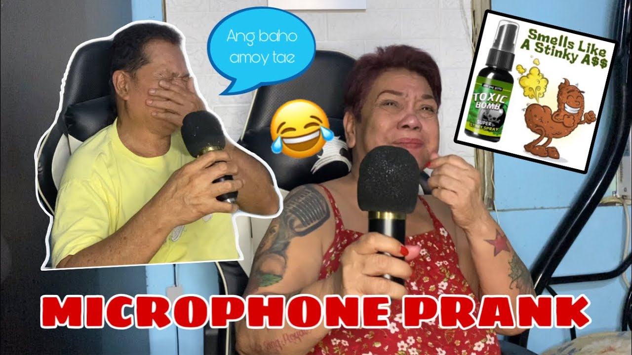 MICROPHONE PRANK FART SPRAY (laughtrip to)
