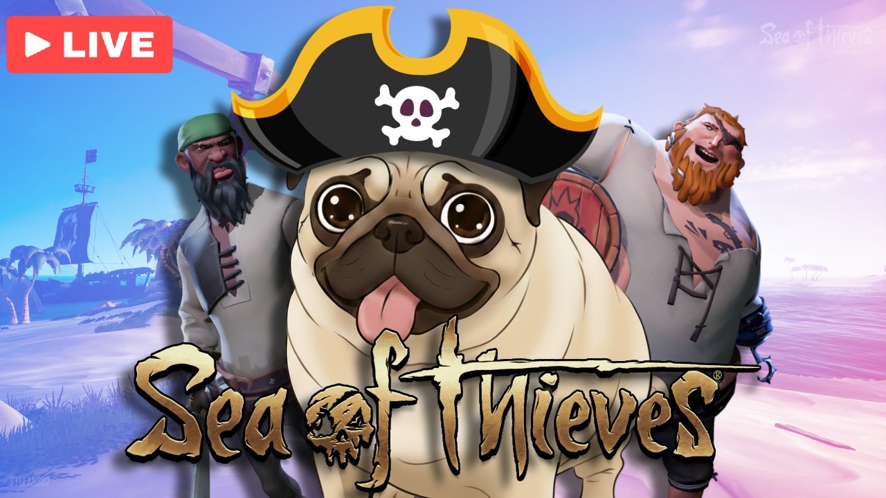 STEALING BOOTY AND PLUNERING RICHES IN SEA OF THIEVES!