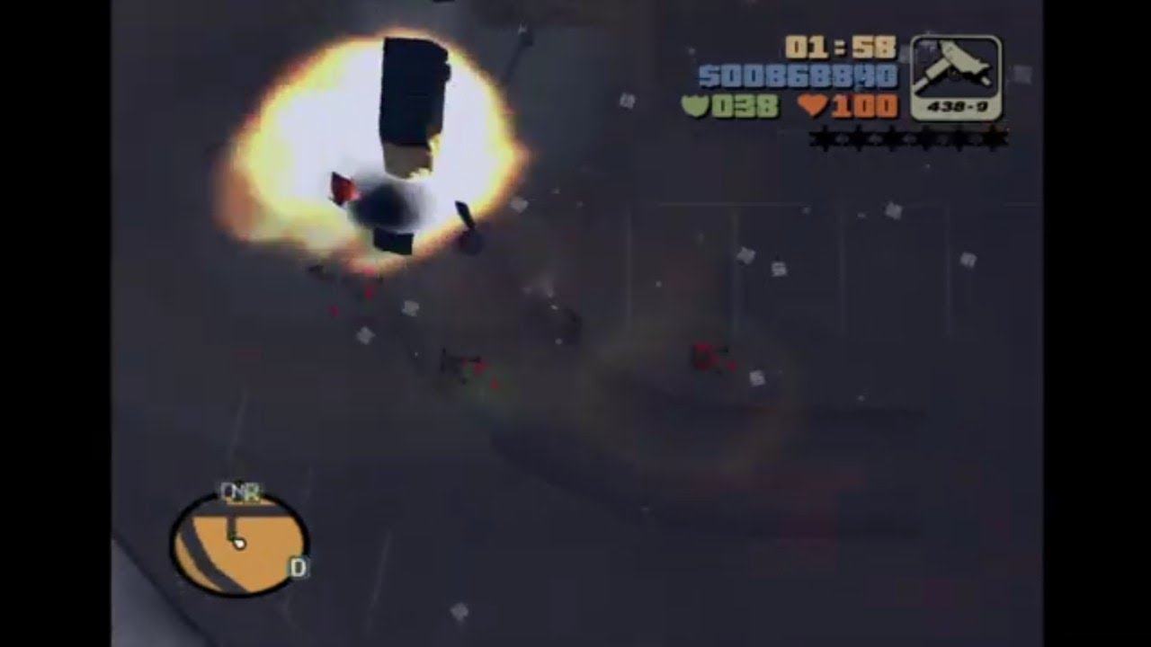 Grand Theft Auto 3 Kingdom Come Top Down View
