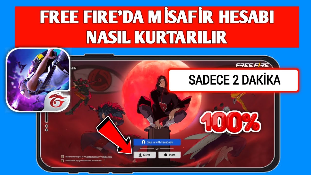 Free Fire (2025)'te Misafir Hesabı Nasıl Kurtarılır | Misafir Hesabı Kurtarma