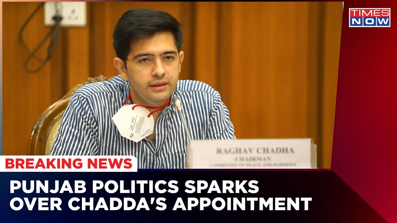 Punjab CM Appointed Raghav Chadda As Head Advisor, Sparks Row | Latest News | English News