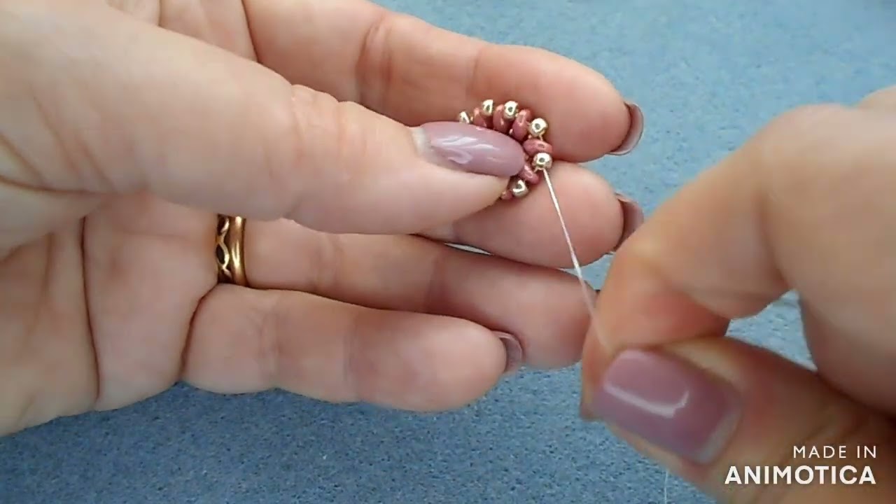 Tutorial orecchini Peony -  parte 1