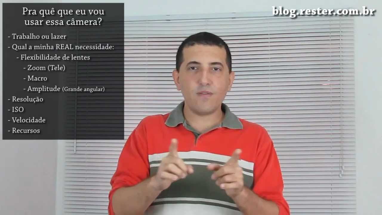 Qual câmera devo escolher? - #ResterTECH S03E06