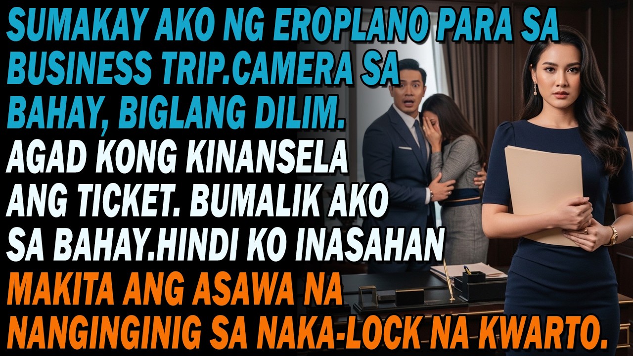 ✈️Pagkapasok Ko Sa Eroplano 📷Nakita Kong Madilim Ang Camera Sa Bahay 😳Agad Akong Bumalik….