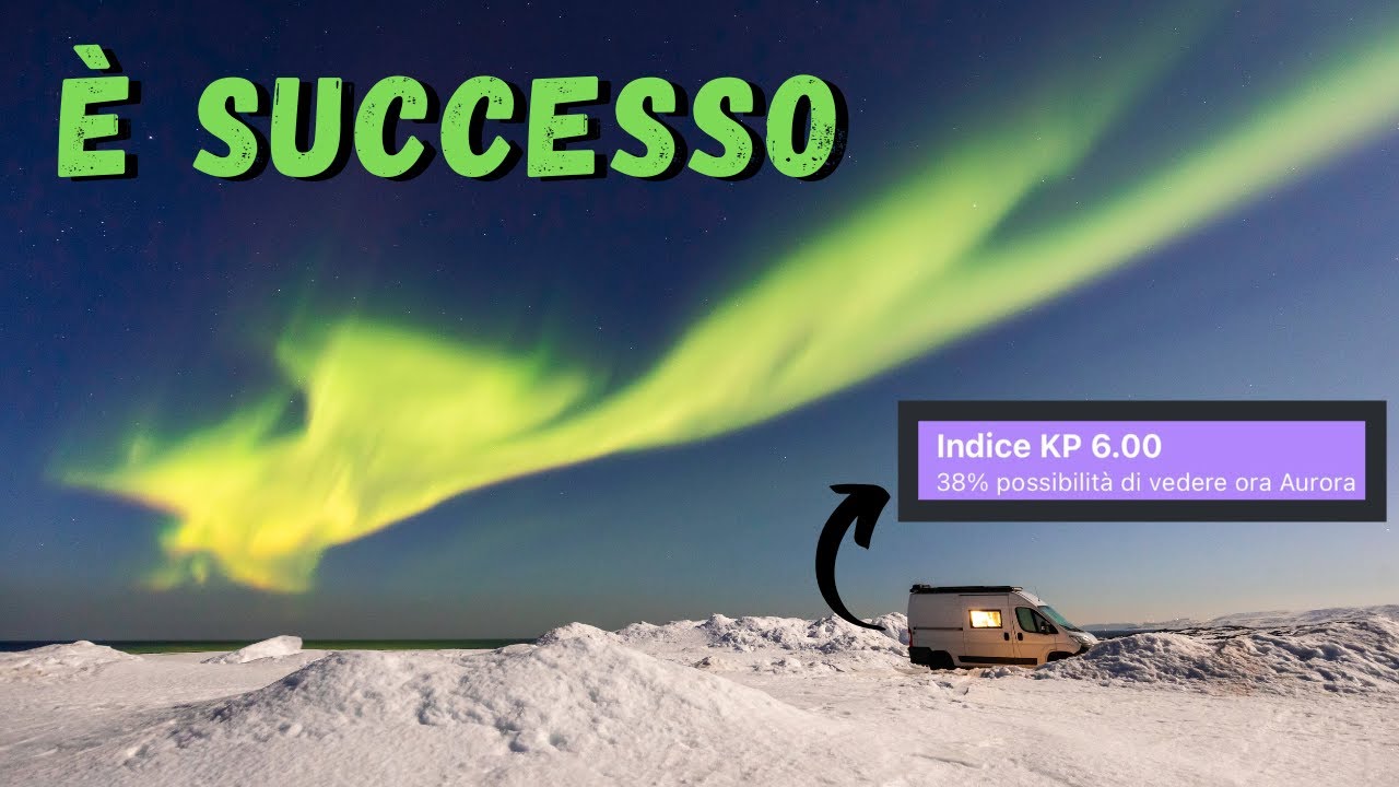 AURORA KP6 💚 | NOTTE MAGICA [4K]
