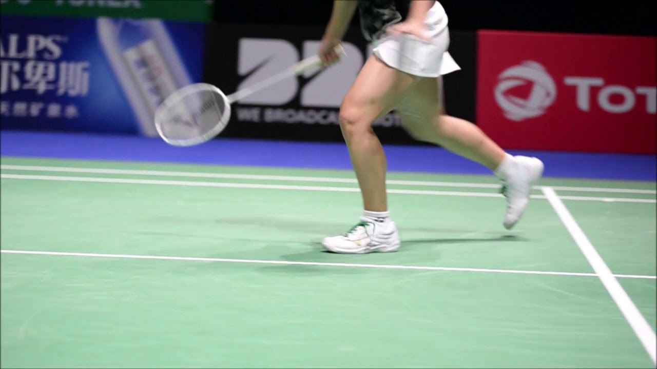 Close-Up Footwork: Nozomi Okuhara & Anders Antonsen